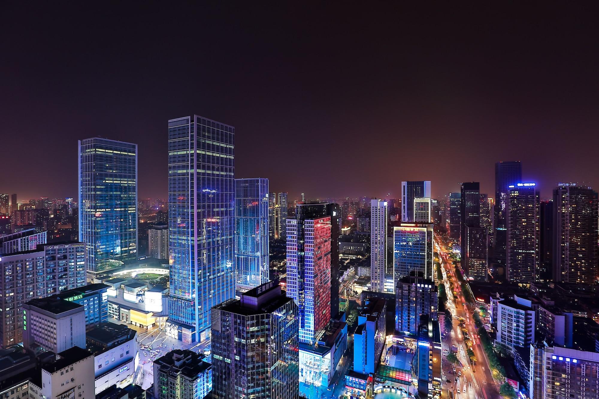 Grand Hyatt Chengdu Hotell Eksteriør bilde