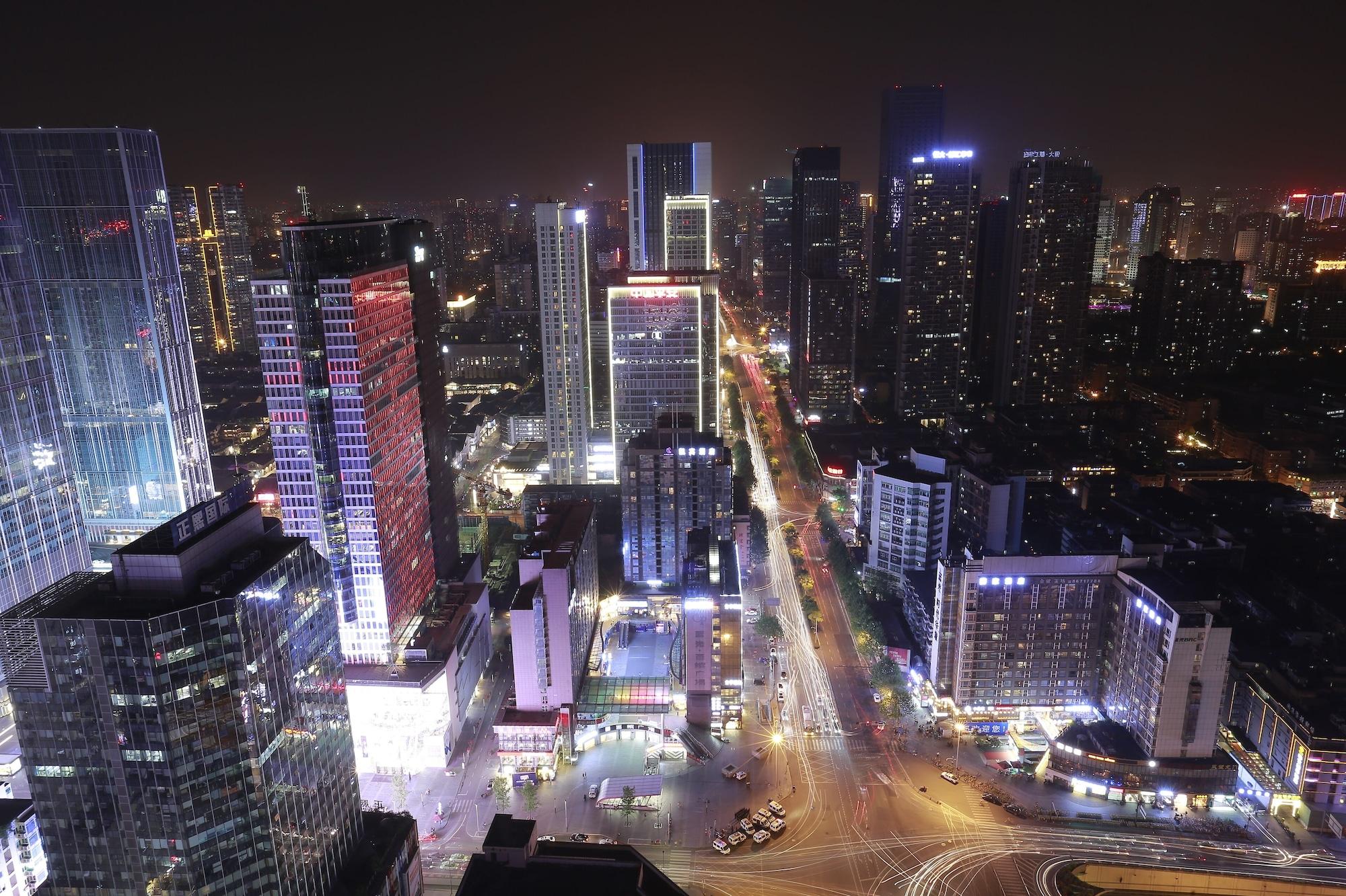 Grand Hyatt Chengdu Hotell Eksteriør bilde